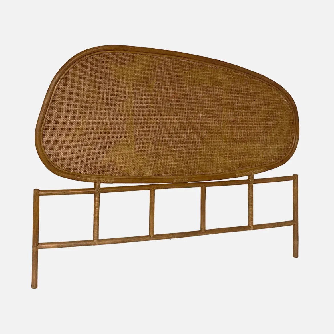Testata in rattan scuro