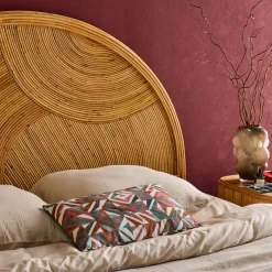Testata in rattan naturale