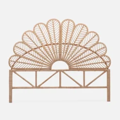 Testata in rattan naturale
