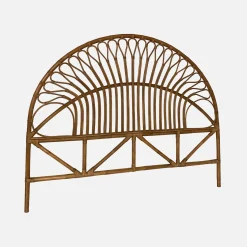 Testata in rattan scuro