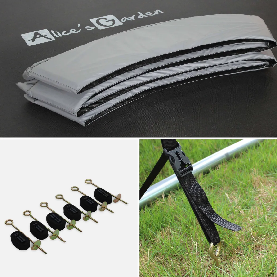 Trampolino 490cm con confezione di accessori