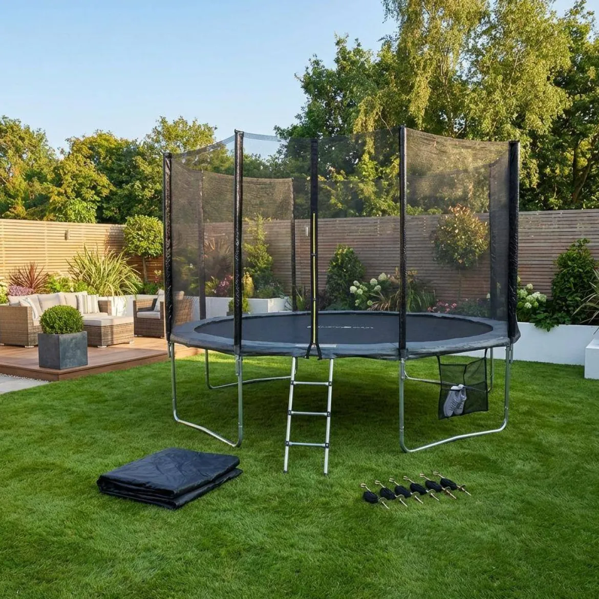 Trampolino 490cm con confezione di accessori