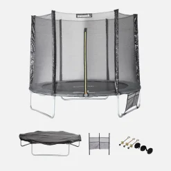Trampolino 250cm con confezione di accessori