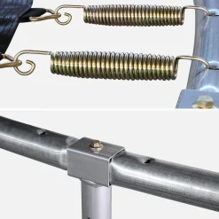 Trampolino 400cm con pacchetto di accessori