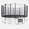 Trampolino 460cm con pacchetto di accessori