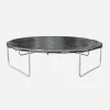 Trampolino 370cm con rete interna e pacchetto accessori