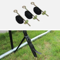 Trampolino 370cm rete interna con set di accessori