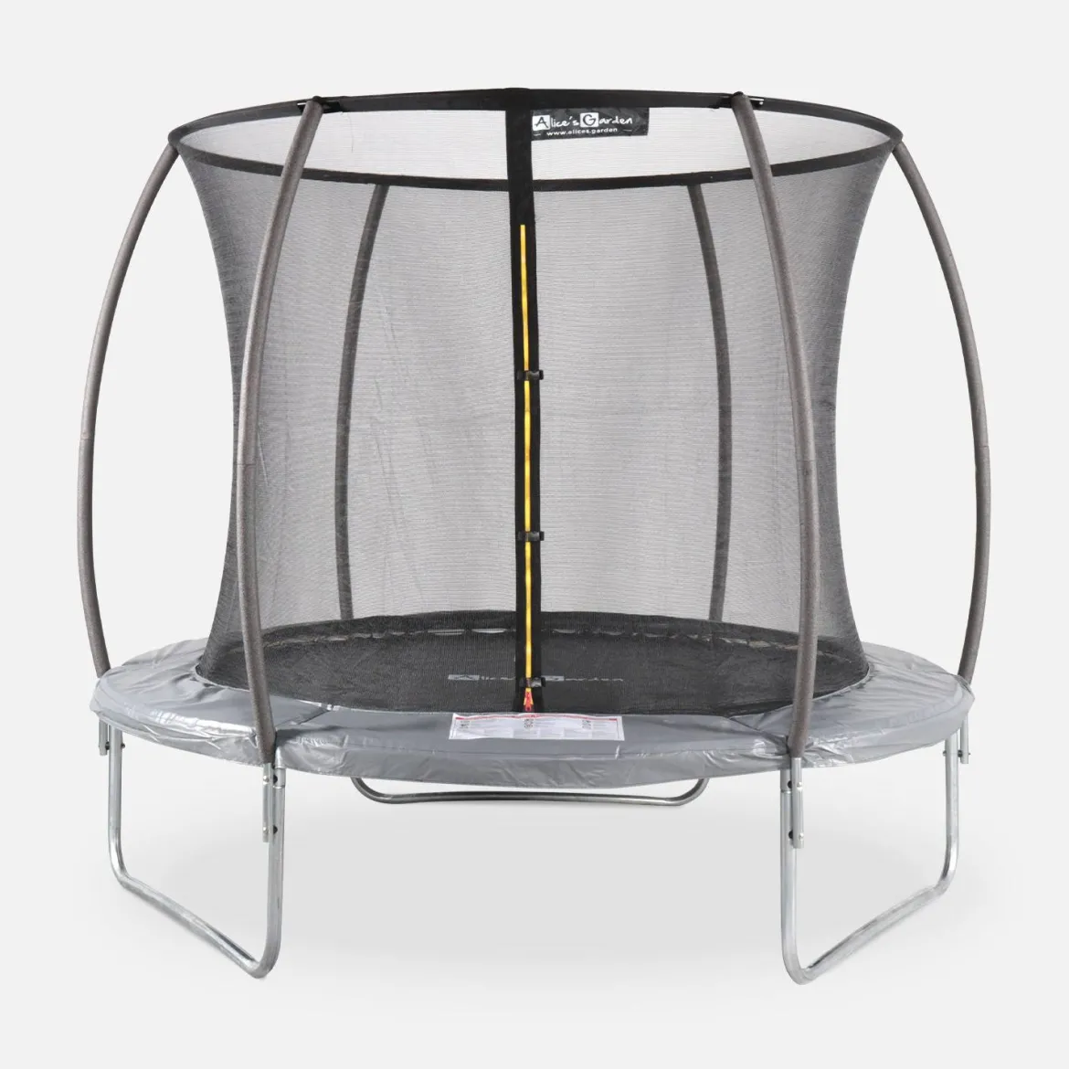 Trampolino con rete di protezione interna, 250cm