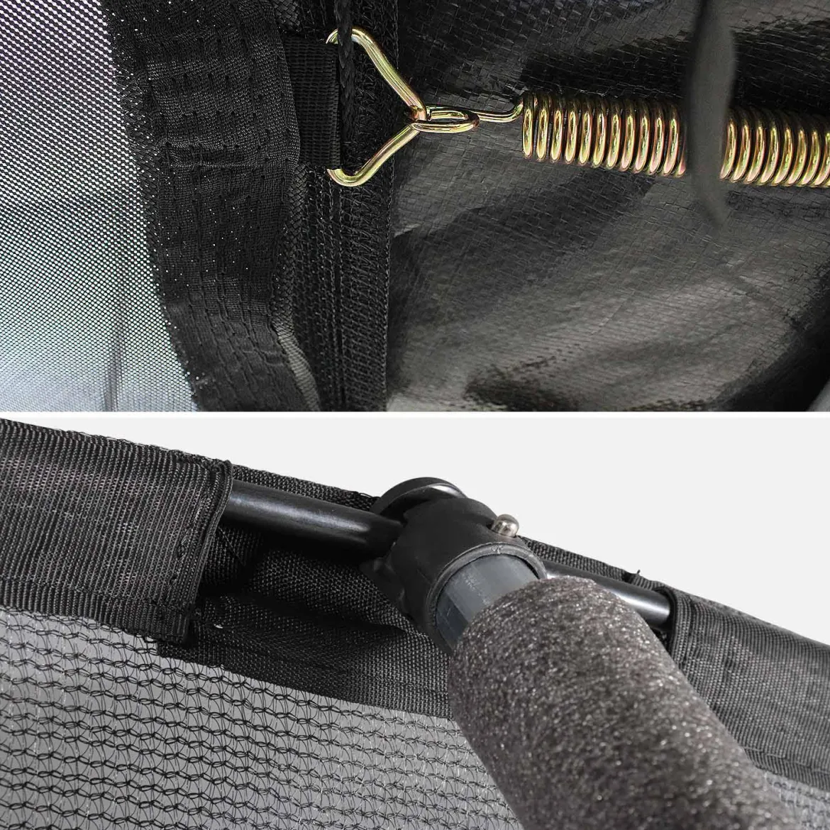 Trampolino con rete di protezione interna, 250cm