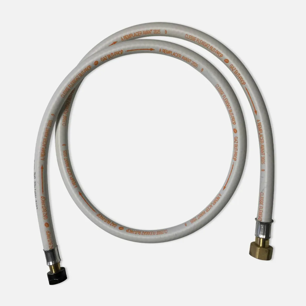 Tubo flessibile per gas certificato NF G1/2, 1,5m