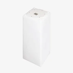 Vaso luminoso LED colore bianco con batteria ricaricabile